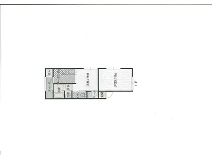 プチシャトー横浜(1DK/1階)の間取り写真