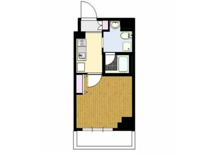 グランドコンシェルジュ大森(1K/3階)の間取り写真