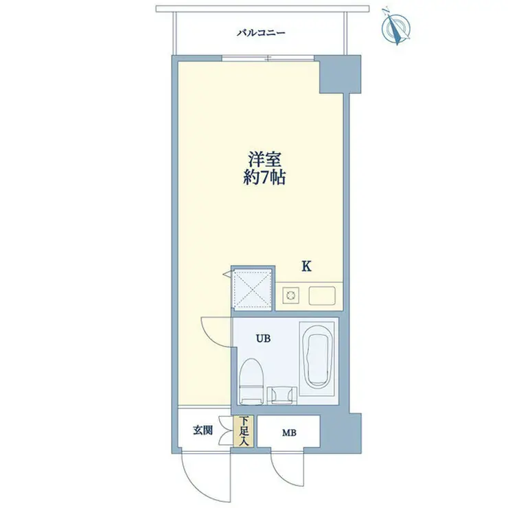 ジェイパーク高円寺 3階階 間取り