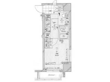 HEAL EARTH2番館(1K/10階)の間取り写真