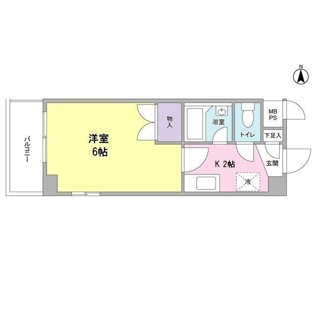 アーバンヒル本郷(1K/3階)の間取り写真