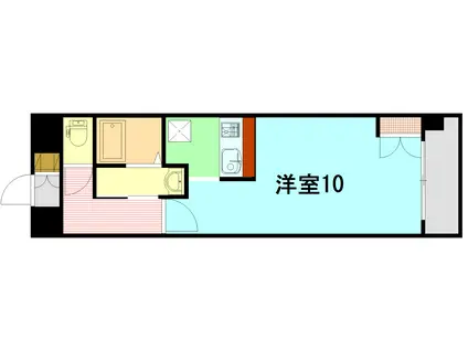 アネックスOZII.ME(1K/1階)の間取り写真