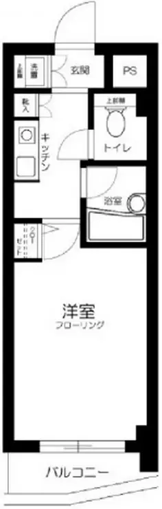 スカイコート文京白山 2階階 間取り