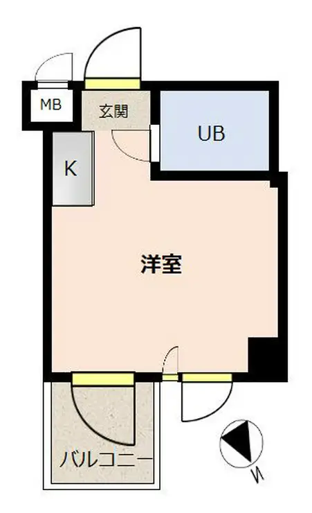 渋谷ダイカンプラザシティ 3階階 間取り
