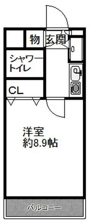 ライオンズマンション大島 7階階 間取り