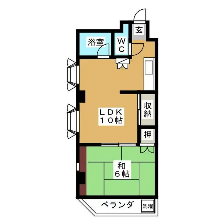 ヴィラ美山 3階階 間取り