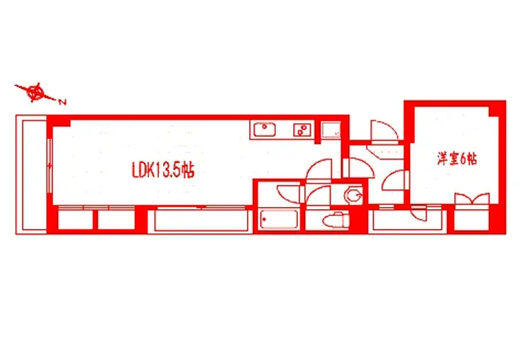 メゾン・ド・ティーニュ 3階階 間取り