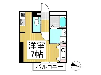 CORE OFFICE(ワンルーム/2階)の間取り写真