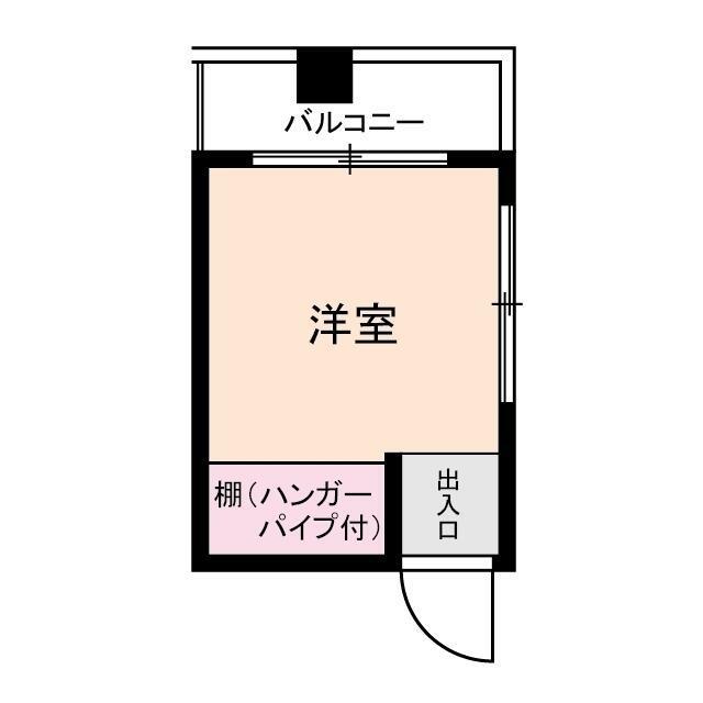 アミンズ聖蹟桜ヶ丘(ワンルーム/2階)の間取り写真