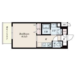 S-RESIDENCE浅間町(1K/3階)の間取り写真