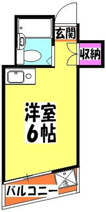 ロイヤルヴィラ 3階階 間取り