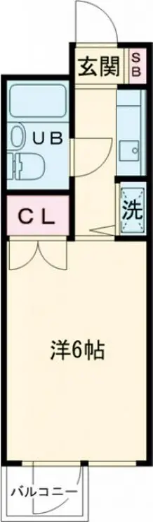 ファミーユ双葉 4階階 間取り