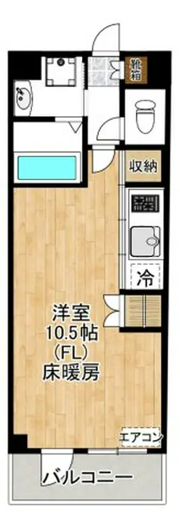 ラメールマエジマ 3階階 間取り