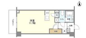 シェノン三軒茶屋(ワンルーム/3階)の間取り写真