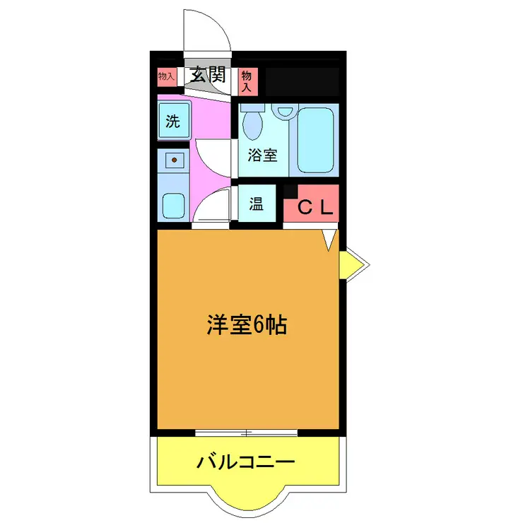 メゾン南行徳 3階階 間取り