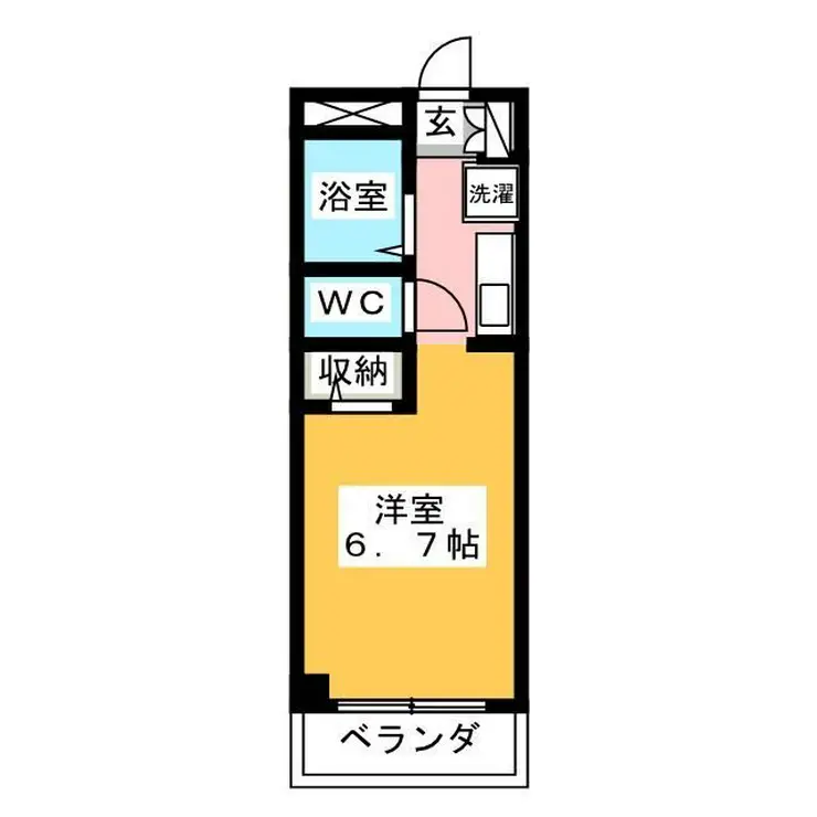 第3関根ビル 3階階 間取り