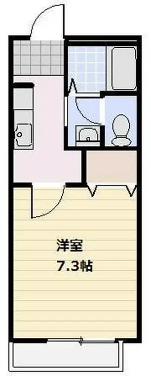 セレネM・M 1階階 間取り