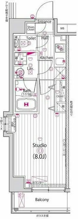 ガーラ・ステージ練馬 5階階 間取り