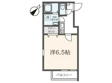 フォセット本蓮沼(1K/1階)の間取り写真