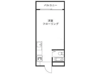 エクセルピア南六郷2番館(ワンルーム/4階)の間取り写真