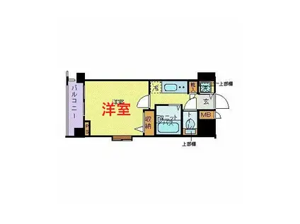 フェニックス芝アストラーレ(1K/9階)の間取り写真