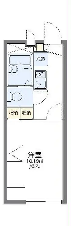 レオパレスすおう 2階階 間取り