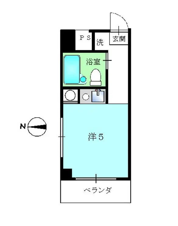 吉野ビル 6階階 間取り