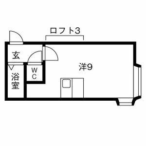 AMS文京台南町壱番館(1K/3階)の間取り写真
