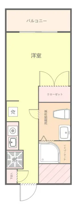 日神パレステージ町田第2 5階階 間取り