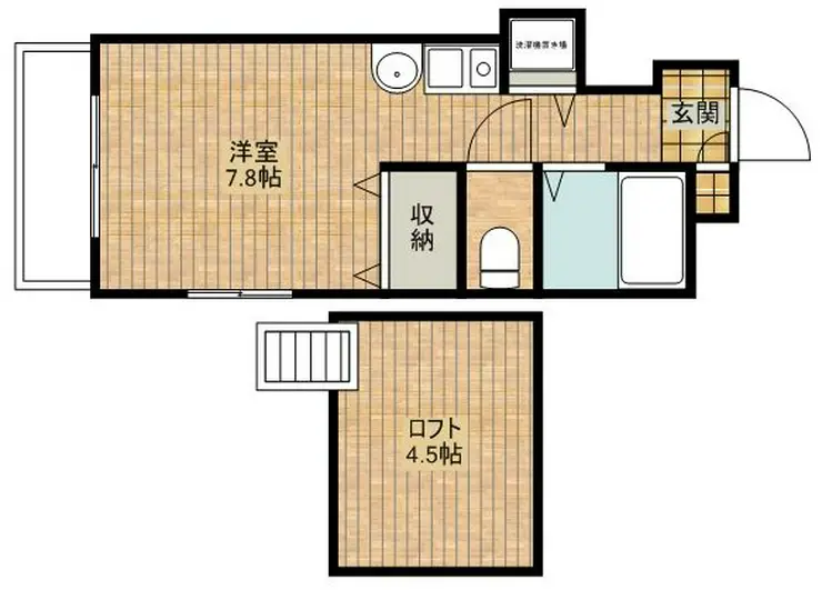 グレイス好和 2階階 間取り