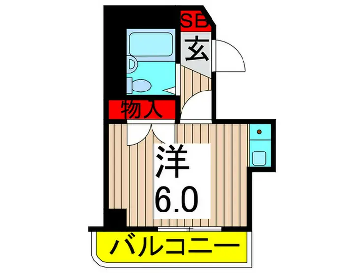 エスパッソ綾瀬 4階階 間取り