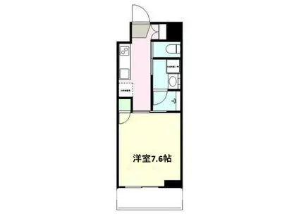 MIRAIZU RESIDENTIAL SENDAI II(1K/9階)の間取り写真