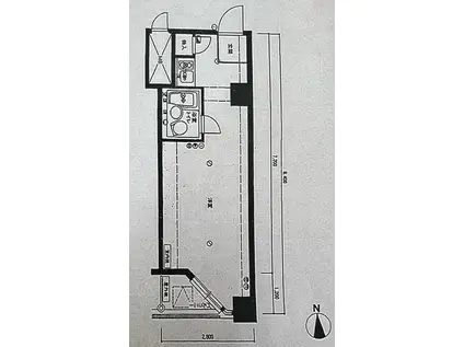 インペリアル赤坂フォラム(ワンルーム/4階)の間取り写真