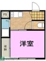 クロノス清水町(1K/1階)の間取り写真