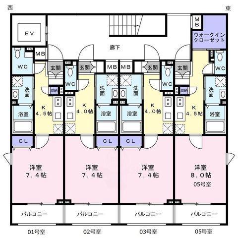GRACEHILLS阿保(1K/3階)の間取り写真