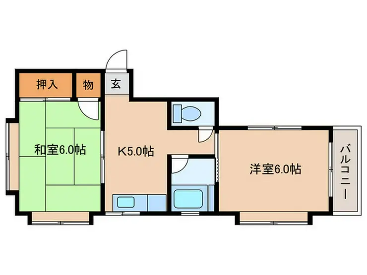 ペガサス 3階階 間取り
