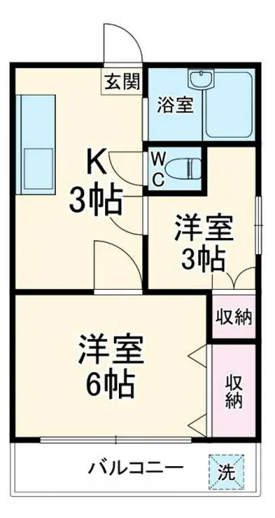 加来ビル 3階階 間取り