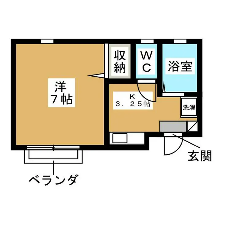 グレースF 1階階 間取り