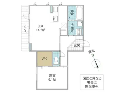 DS LIEN F F号地(1LDK/1階)の間取り写真