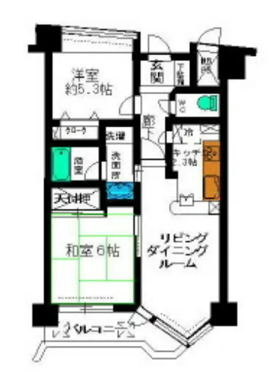 エステシオン大森 12階階 間取り