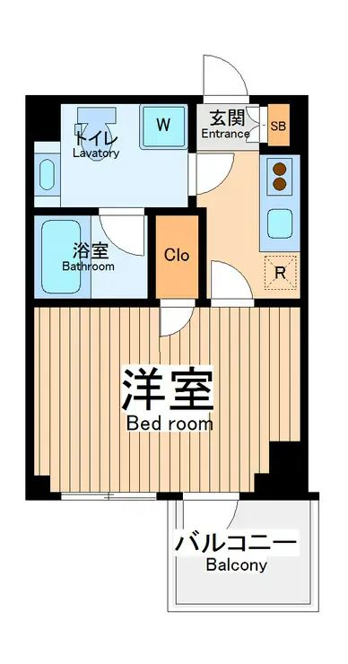ステージグランデ府中東 4階階 間取り