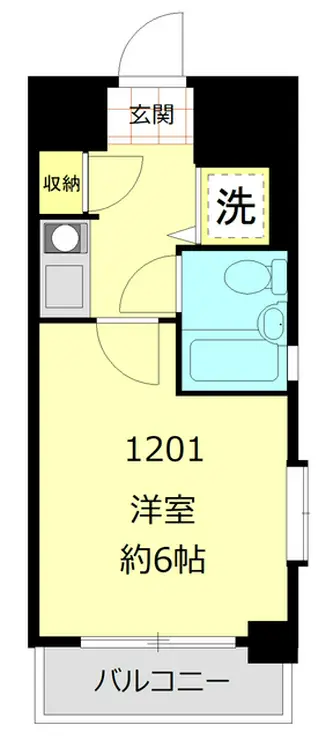 ライオンズプラザ本蓮沼 12階階 間取り