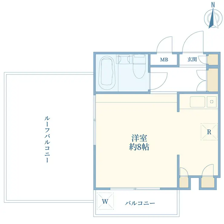 ユースフル駒沢大学 4階階 間取り