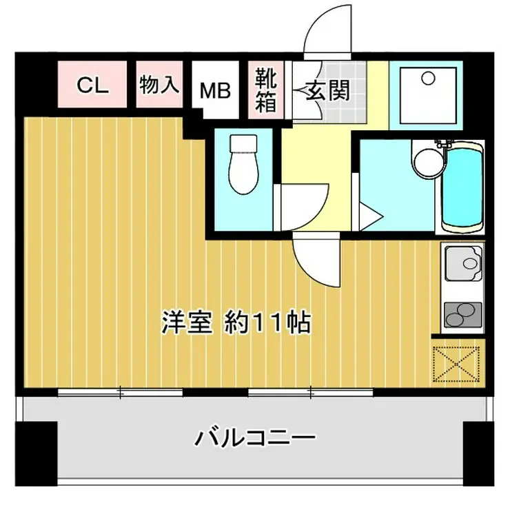 柾木マンションウエスト 7階階 間取り