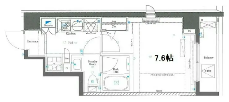 AZEST赤塚新町 9階階 間取り