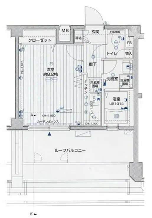 菱和パレス世田谷桜新町 5階階 間取り