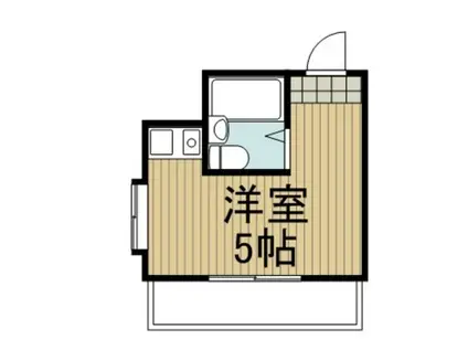 バイタル稲城ビル(1K/4階)の間取り写真