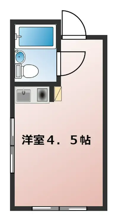 ヴィラ清瀬 2階階 間取り