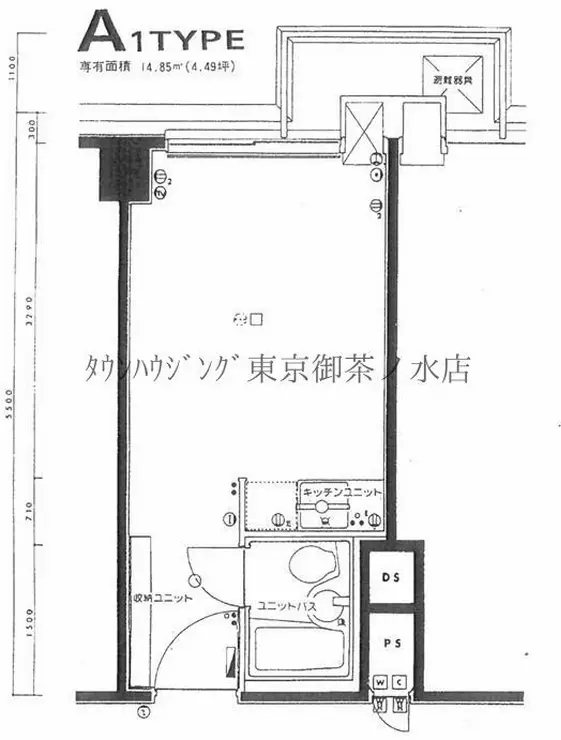 アルベルゴ御茶ノ水 10階階 間取り