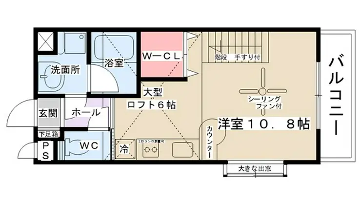 シルキーIII 2階階 間取り